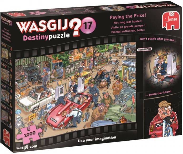 Misverstand maniac Persoon belast met sportgame Jumbo Wasgij Destiny Puzzel 17 Het Mag Wat Kosten! 1000 Stukjes -  Woodywoodtoys.nl